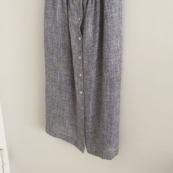 FRNCH Paris Ruffle Off the Shoulder Button Dress - Picture 3 of 11